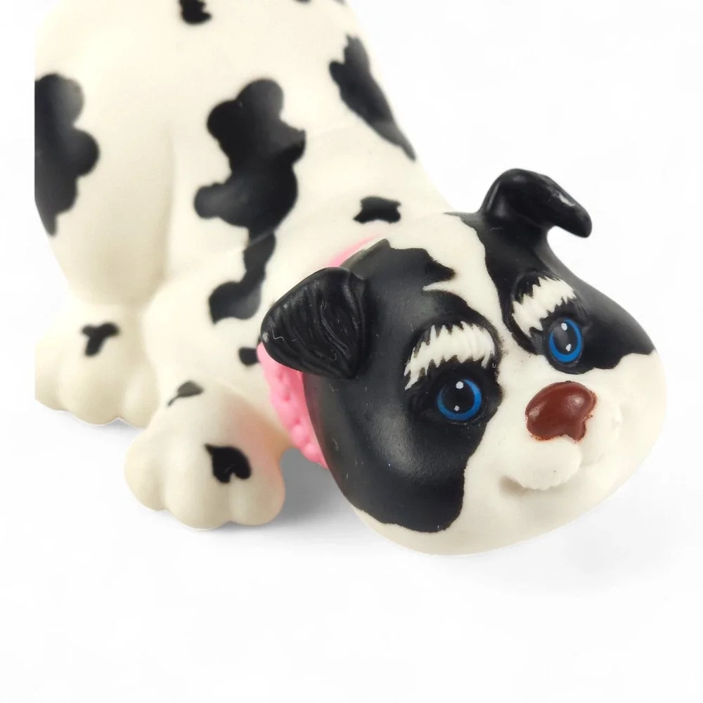 Vintage 1993 Hasbro Puppy Surprise Funtime Dalmatian Dog Figure Vinyl Toy Rare